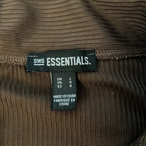 Collared crop top - Picture 2 of 2